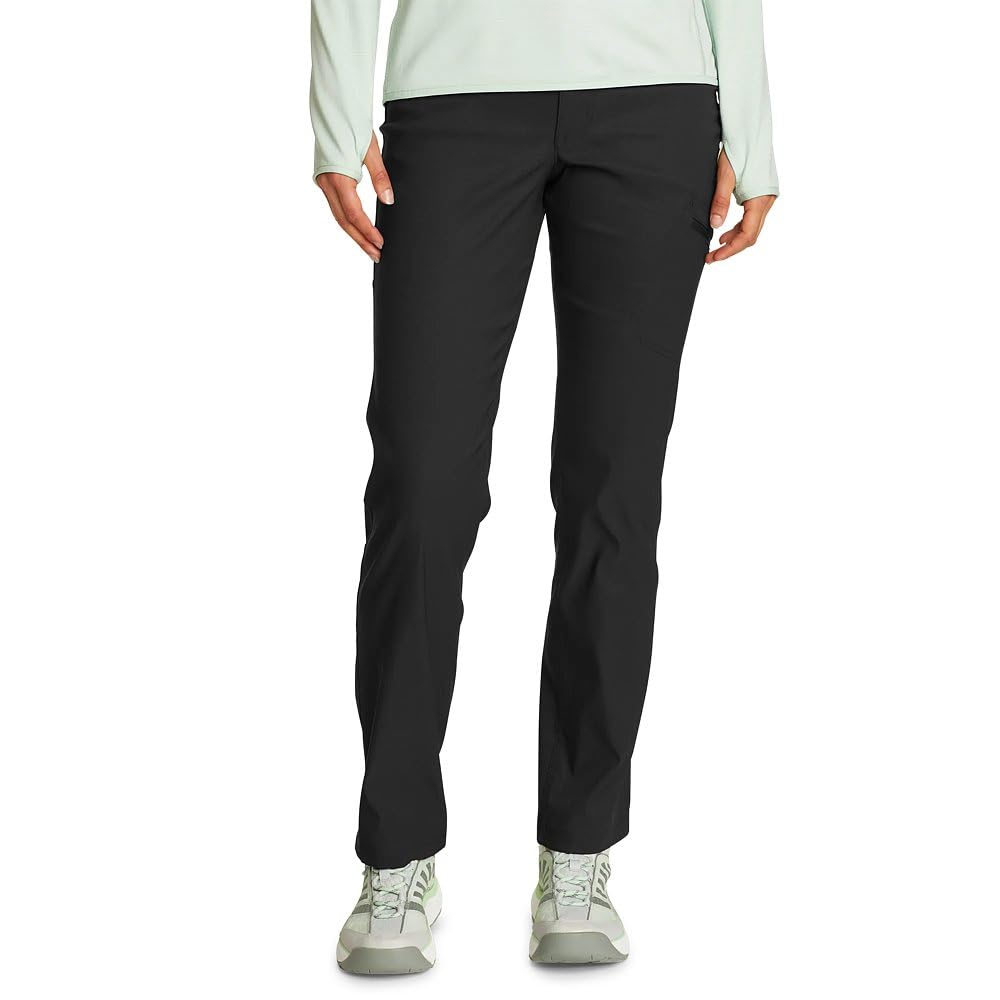 Eddie Bauer Women’s Rainier Pants, Black Rainier, 16