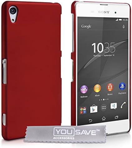 YouSave Hybrid Hard Cover for Sony Xperia Z3+ Red [SE-HA03-Z082]