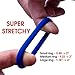 Male Cock Rings - Silicone Penis Ring Set - Sex Pleasure Rings for Erection Enhancing and Last Longer Orgasm - Blue