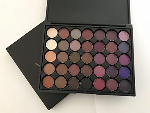 VVHUDA Mini version 35P colour eye shadow / multicolour / glimmer / matt / warm / earth color / silky texture eye shadow make-up beauty products 35P