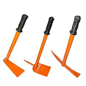 TrustBasket Garden Tool kit (Pack of 3) Heavy Duty Gardening Tools |Garden Hoe | Tiller | Hoe with Prong | Gardening Kit…