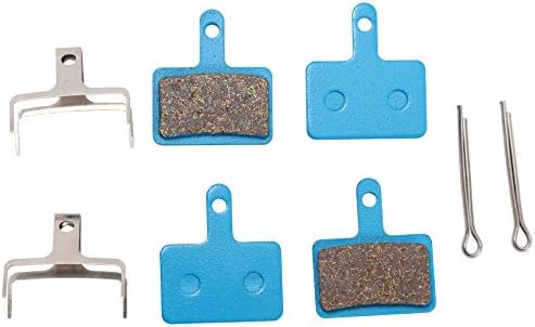 2 Pairs Bicycle Disc Brake Pads for Shimano M355 M375 M395 M415 M416 M416A M445 M446 M447 M465 M475 M485 M486 M495 M515 M515LA M525 M575 M975.( Multi-Metallic,Resin,Semi-Metallic,Sintered Metal)