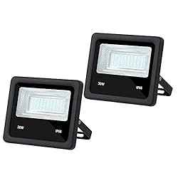 Q QINGCHEN 2 PCS DC 12V Low Voltage LED Flood Light