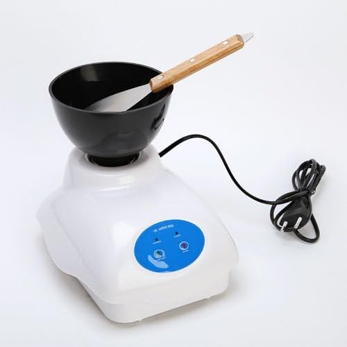 Alginate Material Mixer Mixing Bowl Plastic Knife Dental Lab HL-YMC I