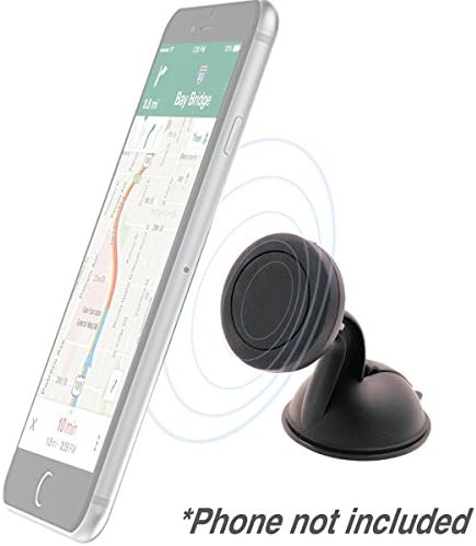 Magnetic Car Mount, ZHOPPY 360 Universal Car Dashboard Cell Phone Holder for iPhone 7 6 PLUS 6s 5s, Samsung Galaxy S7 Edge S6 S5, Note 5, Android