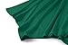 LARACE Plus Size Tops for Women Tunic Asymmetrical Dress Shirts 3/4 Sleeve V Neck Flowy Ladies Clothes for Leggings(Deep Green M)