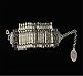 SUNSCSC Antique Turkish Boho Coin Jewelry Coachella Festival Tribal Ethnic Statement Bracelet Alloy
