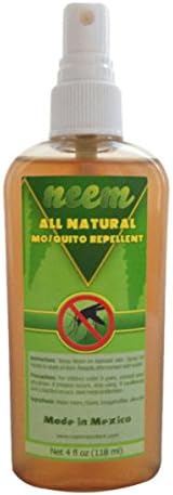 NEEM All-Natural Mosquito Repellent ★ No DEET Or Other Harmful Chemicals