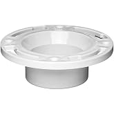 Oatey Toilet Flange, Floor, Without Test Cap 43503-1 Each