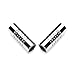 Linsoir Beads 316 Stainless Steel Hole Size 3mm Magnetic Clasp Magnetic Closure Cylinder Shell for Leather Bracelet and Cord 5 Sets