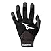 Mizuno Men's 2016 MVP Batting Gloves (Pair), Black, Small