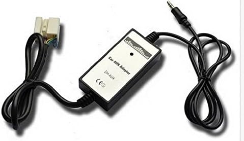 3.5mm AUX Auxiliary Input Adapter Car MP3 Player Radio CD Changer For Honda Accord Civic Odyssey S2000 City Ridgeline CRV Element Pilot Fit Acure RDX MDX CSX TSX Connect Ipod iphone