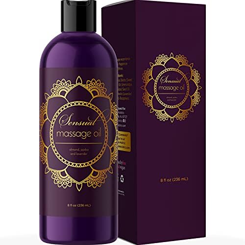 Sensual Massage Oil w/ Pure Lavender 
