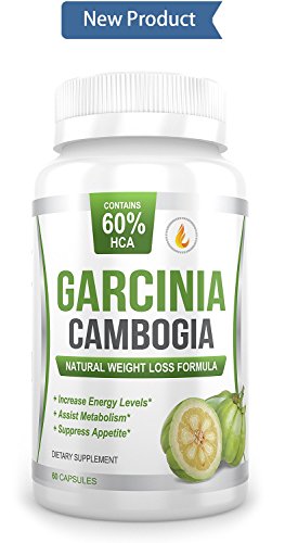 100% Pure Garcinia CAMBOGIA Premium Extract, Extra Strength, All Natural Appetite Suppressant and Weight Loss Management Supplement. 60% HCA Extract. Easy to Swallow Pills. 60 Capsules. Made in USA 100% Pure Garcinia CAMBOGIA Premium Extract, Extra Strength, All Natural Appetite Suppressant and Weight Loss Management Supplement. 60% HCA Extract. Easy to Swallow Pills. 60 Capsules. Made in USA