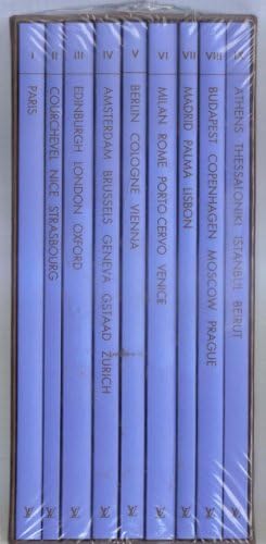 EUROPEAN CITIES - LOUIS VUITTON CITY GUIDE 2011 (9 BOOK BOXSET)