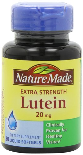 Nature Made Extra Strength Lutein 20mg, 30 Liquid Softgels (Pack of 3) Nature Made Extra Strength Lutein 20mg, 30 Liquid Softgels (Pack of 3)