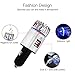 Exemplife Car Air Purifier, Freshener Adapter with 2 USB Ports,Car Air Ionizer Remove Smoke, Bad Smell and Odors,Keep The Air in Car Fresh