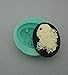 Findings Stop Brand Silicone Mold Cosplay Skeleton Cameo Flexible for Crafts, Jewelry, Resin, Scrapbooking, Polymer Clay