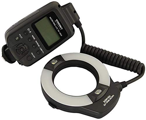 YONGNUO Macro Flash YN-14EX TTL LED Macro Ring Flash Light for Canon Camera + NAMVO Diffuser