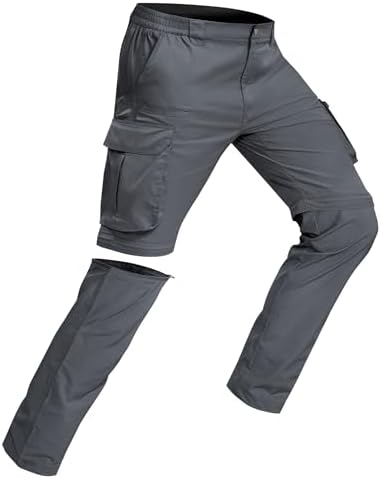 Amazon.com: Spyder Mens Hiking Pants - Convertible Zip Off Quick