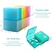 Weekly Pill Organizer, 2 Times a Day Por