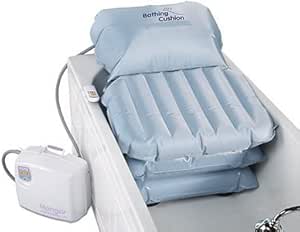 Inflatable Bathing Cushion/Bath Lift with Compressor by Mangar: Amazon ...