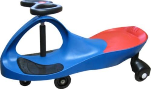 Active Play Swing Car Ride-On, Blue