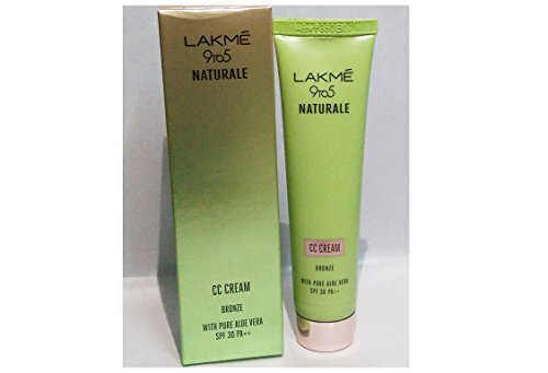 lakme 9 to 5 naturale cc cream bronze
