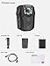 BOBLOV 1296P 32G Body Worn Mounted Camera Lightweight Night Vision Cam 150 Degree Angle Playback 7Hours Recording (Built-in 32G)