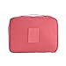 Huluwa Toiletry Bag, Multifunction Cosmetic Bag, Portable Makeup Pouch Waterproof Travel Hanging Organizer Bag, Watermelon Red