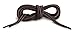 OrthoStep Thin Round Athletic Nylon Shoelaces - Fused Tips - Work Boot Laces 2 Pair Pack - Made in the USA