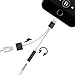 2 in 1 iphone 7 adapter, Premium Lightning Adapter and Charger (Black)