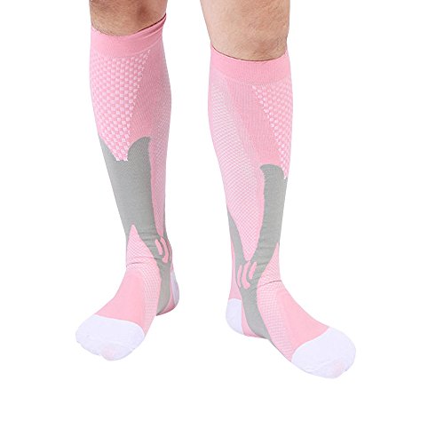 Byyong Unisex Compression Socks Athletic Fit for Running Socks Travel Boost Stamina