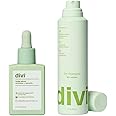 Divi Best Sellers Bundle - Scalp Serum (30ml) and Dry Shampoo (5.3oz) - Elite Hair Care Routine for Oil Control, Buildup Removal, and Scalp Hydration