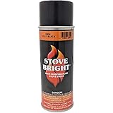 Stove Bright 6304 Stove Bright High Temperature Flat Black Stove Paint