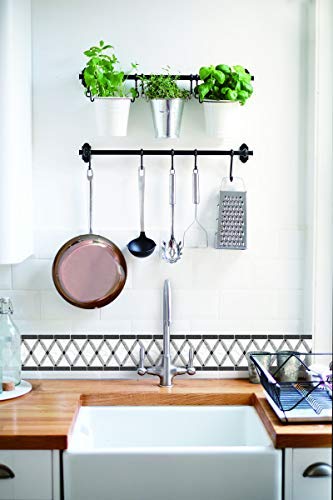 image for LONGKING Peel and Stick Backsplash Decortaive Tile Stickers Waist Line