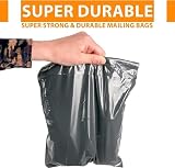 G4GADGET 50 Strong 12 x 16 inch Polythene Mailing Bags 55 Micron Self Seal view 3