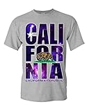 Shop4Ever® California Republic Galaxy T-shirt California Shirts