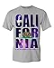 Shop4Ever California Republic Galaxy T-shirt California Shirts