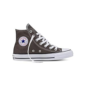 Image of Converse Mens Chuck Taylor All Star High Top, 6 D(M) US, Charcoal