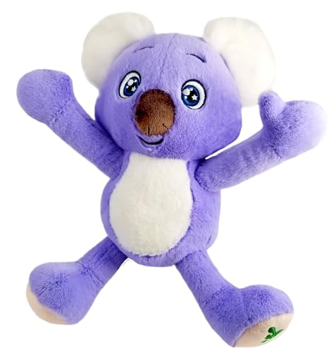 Bauer Stretch Buddies Magisches Kuscheltier Koala, 25 cm, lustiges Stofftier groß mit Langen Armen & Beinen zum Strecken, extrem Flauschiges Plüschtier, Geschenk für Kinder ab 0 Jahren (12273)