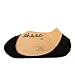 SHEEC - SoleHugger SECRET - Women's Cotton No-Show Socks (Black/Small)