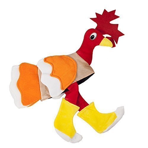 Robelli Large Novelty Christmas Multicolour Turkey Hat