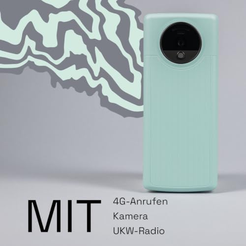 WILD COOL - Einfaches Handy für Digitalpause/Einstieg, Mint