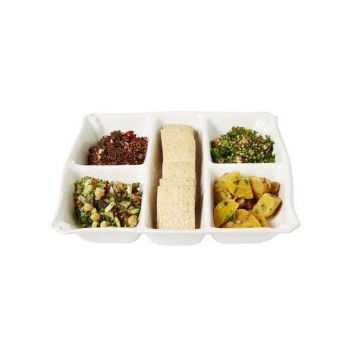 JuliskaBerry & Thread Platter - Whitewash