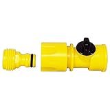Camco 20103 Quick Hose Connect with Shutoff Valve