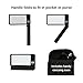 Magnifying Glass with LED Lights. Handle Folds for Storage