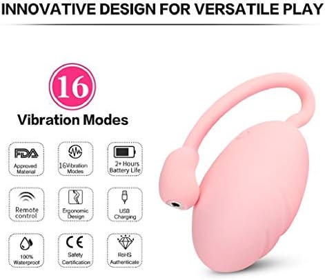 DPYF 16 -Frequency Waterproof Silicone Double Love Egg for Women