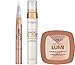 L'Oréal Paris Makeup True Match Lumi Glow Face Gift Set, 3 Pieces, Magic Lumi Primer, Magic Lumi Highlighting Concealer in Light, and True Match Lumi Powder Glow Illuminator in Neutral