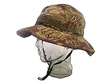 Kryptek Mandrake Camo Tactical Boonie Hat with Velcro Panels